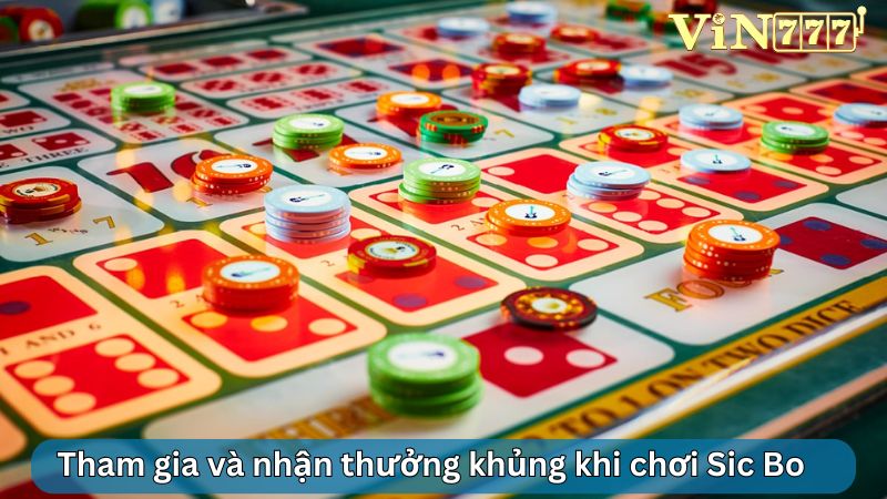 Tham gia và nhận thưởng khủng khi chơi Sic Bo