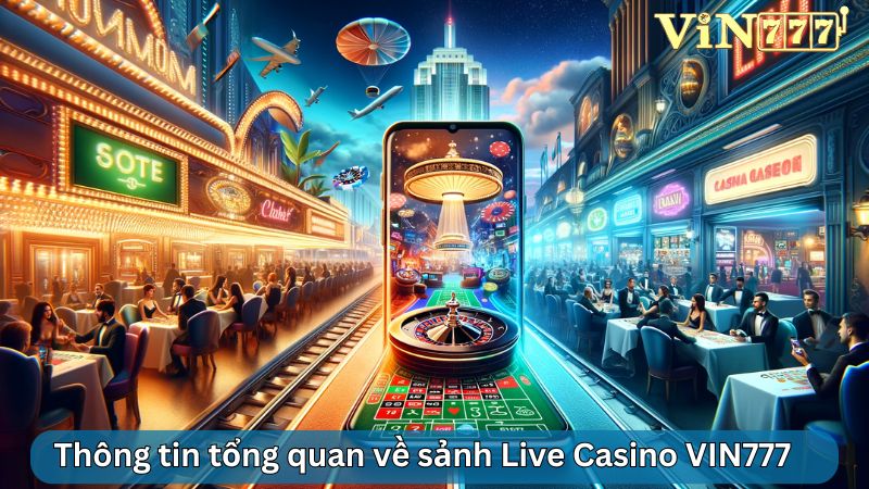 Thông tin tổng quan về sảnh Live Casino VIN777